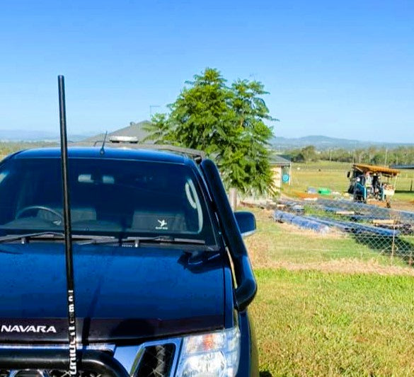 Nissan Navara D40 4" Standard Entry Snorkel