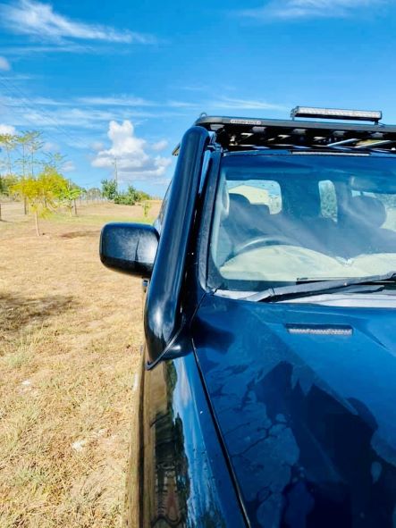 Toyota Landcruiser - 200 Series - 4" Short Entry DUAL Snorkels - Basic Weld Polished