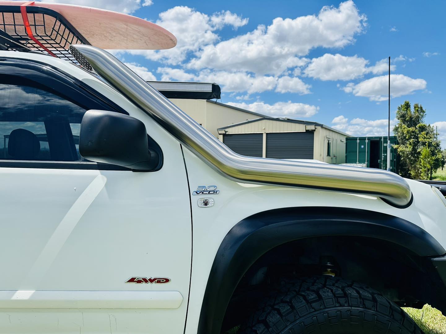 Holden Colorado RC & RA 4" DUAL Long Entry Snorkels