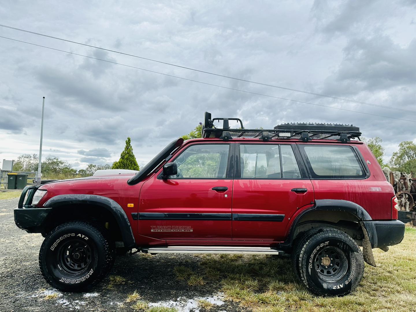 Nissan Patrol GU (ZD30/TD42) 4" Short Entry Snorkel