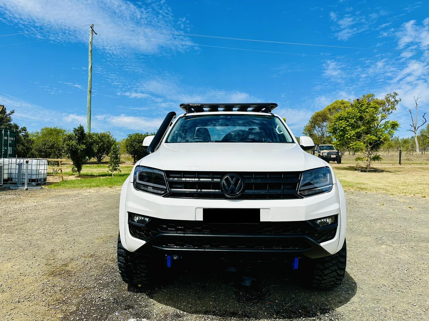 Volkswagen Amarok 4" Short Entry Snorkel