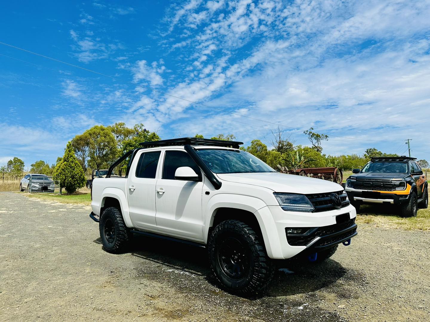 Volkswagen Amarok 4" Short Entry Snorkel