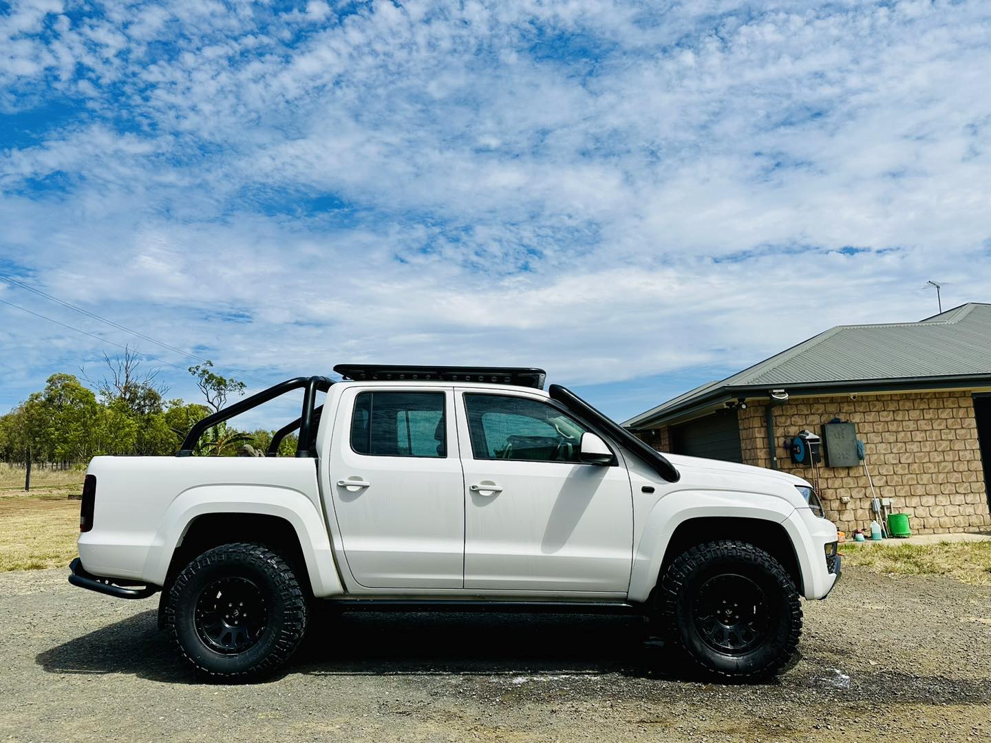 Volkswagen Amarok 4" Short Entry Snorkel