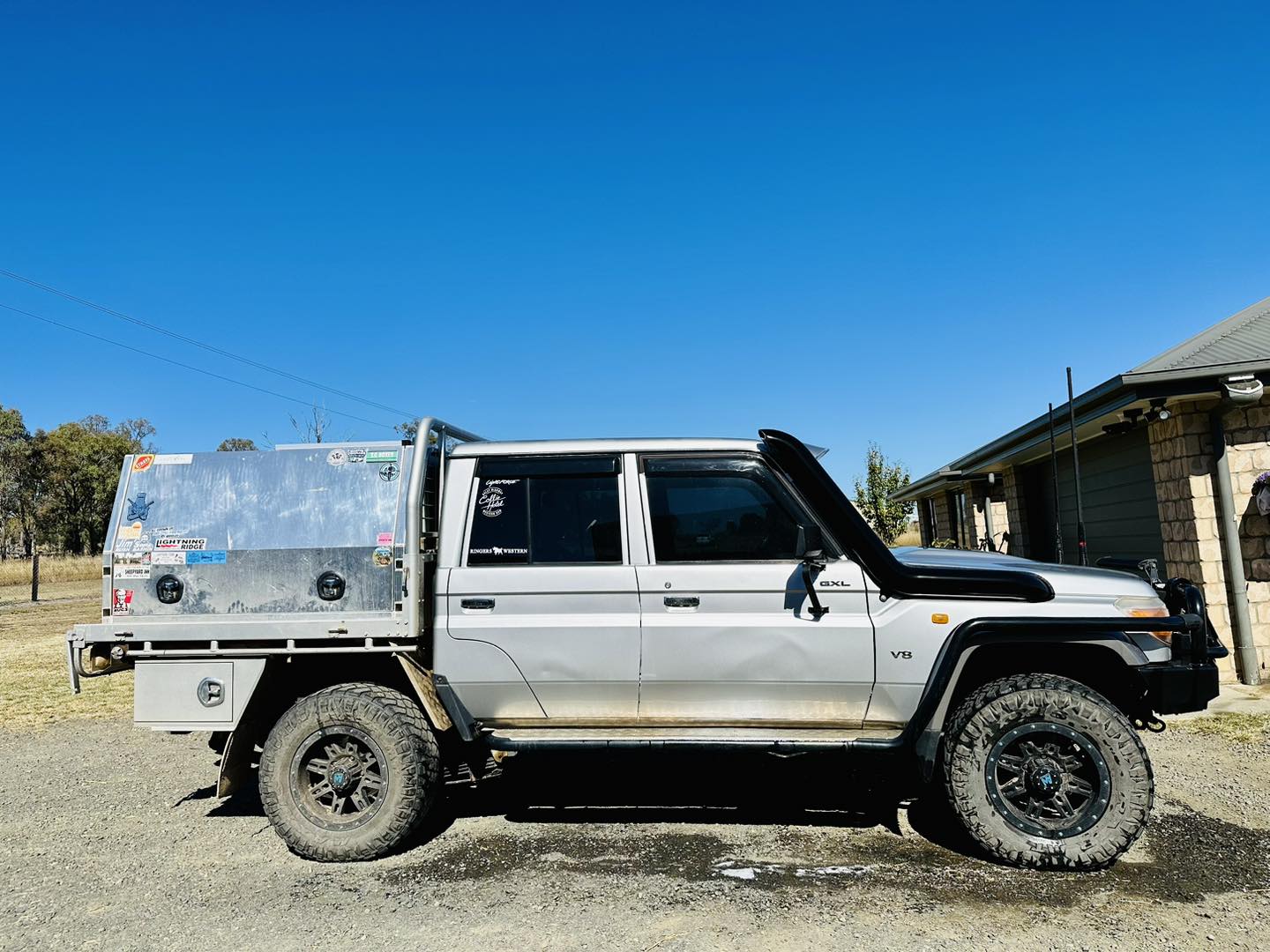 Toyota Landcruiser (2007-2023) VDJ V8 70 Series 5" Snorkel
