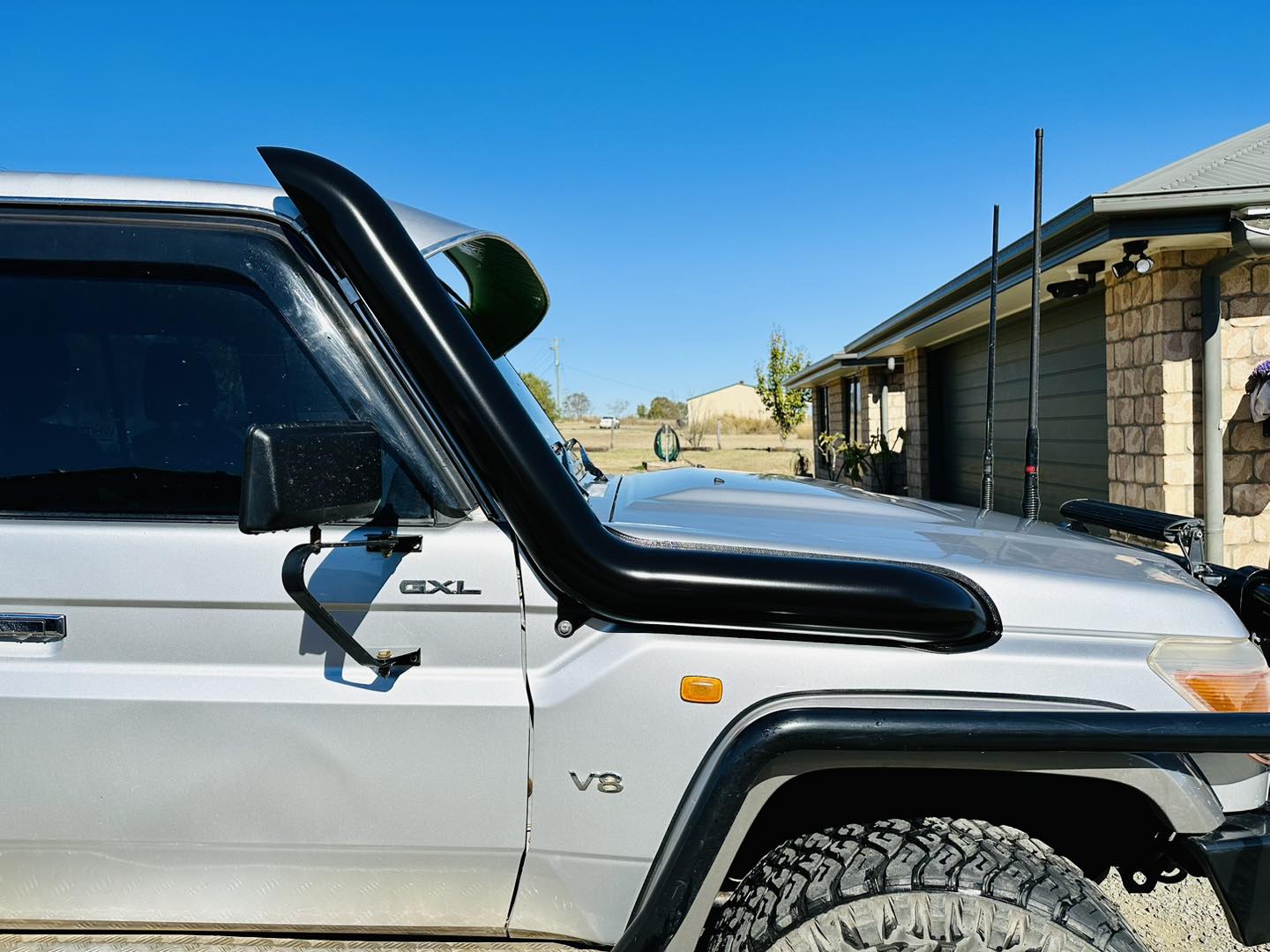 Toyota Landcruiser (2007-2023) VDJ V8 70 Series 5" Snorkel