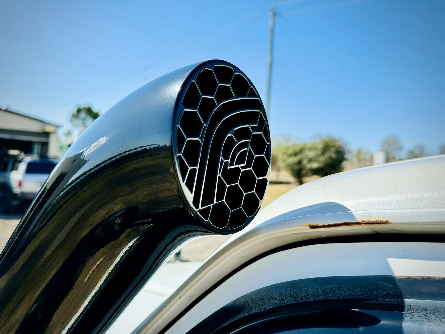 Nissan Patrol GU - 5" DUAL Snorkels - Seamless Powder Coated