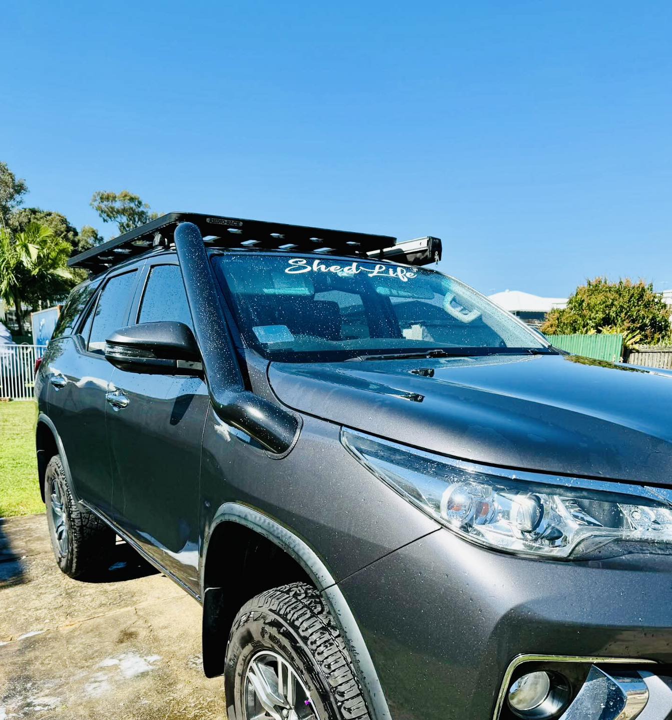 Toyota Fortuner 4" Mid Entry Snorkel