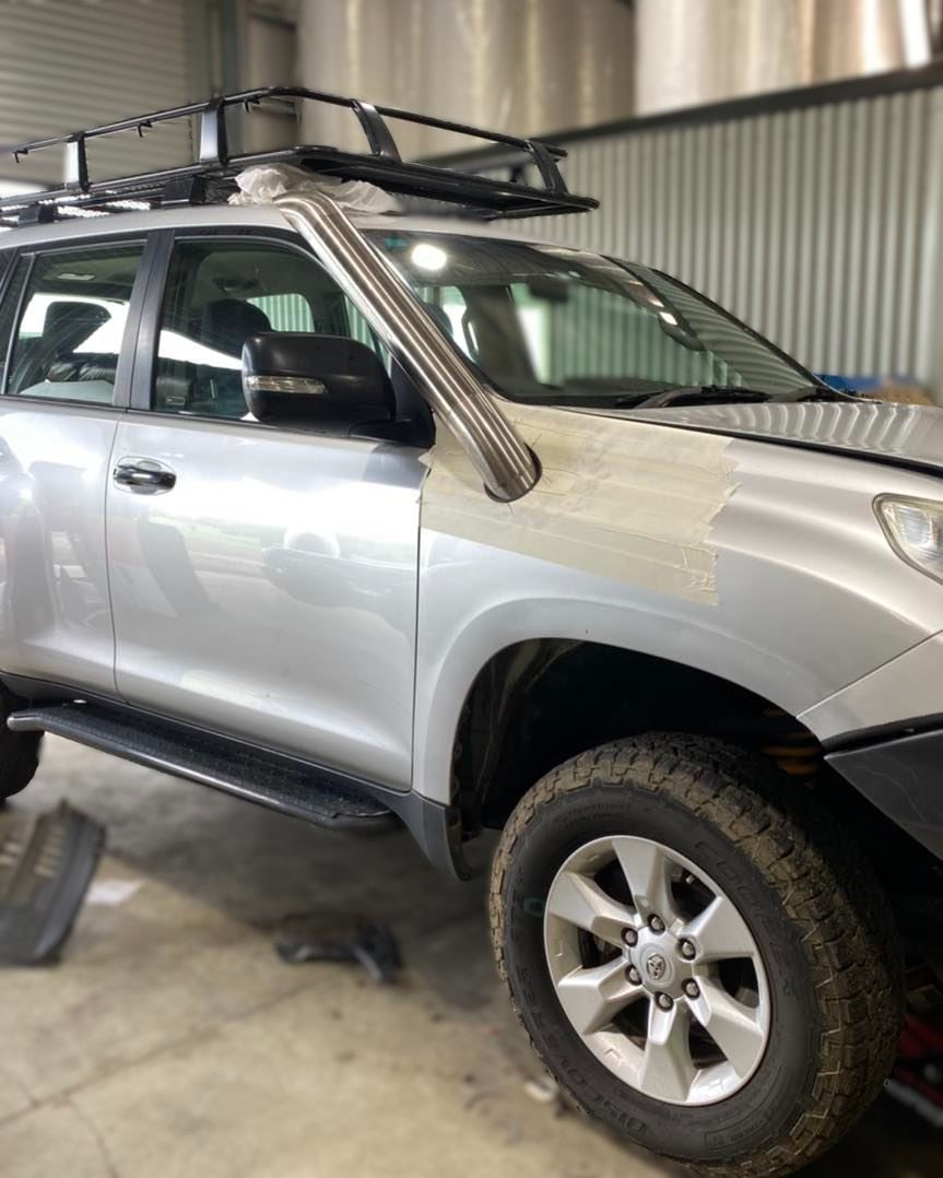 Toyota Landcruiser Prado 150 Series 4" Short Entry Snorkel