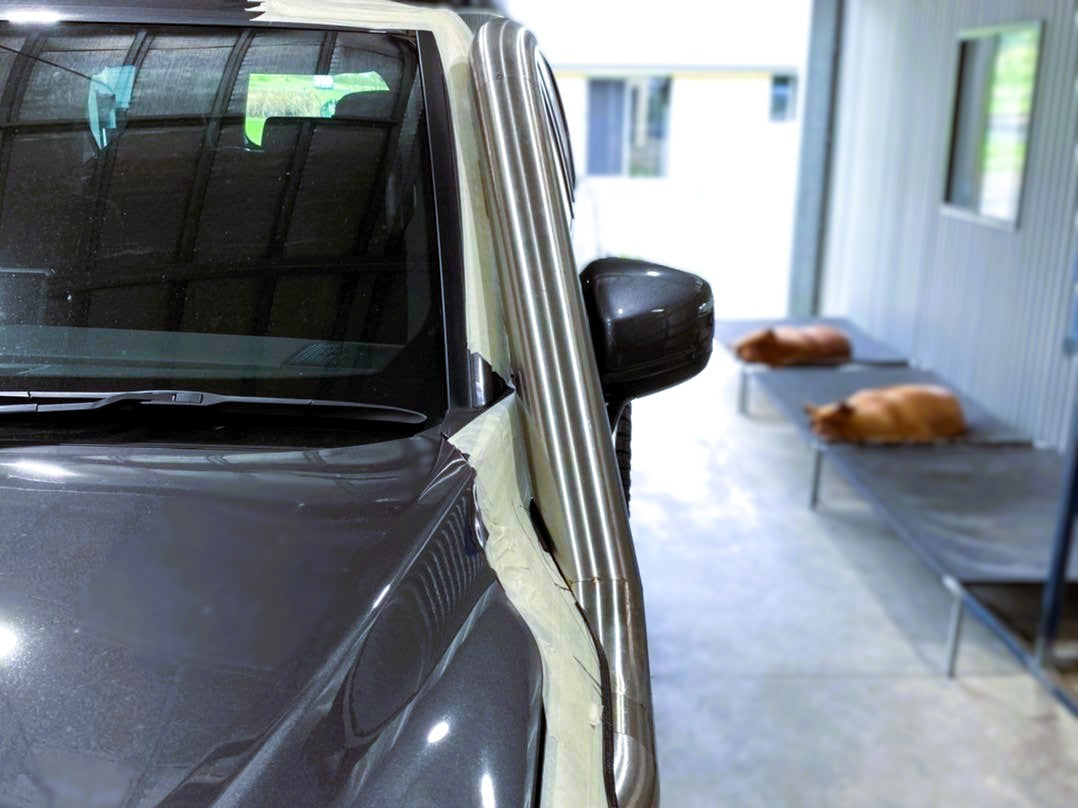 Toyota Landcruiser 300 Series 4" Mid Entry Snorkel