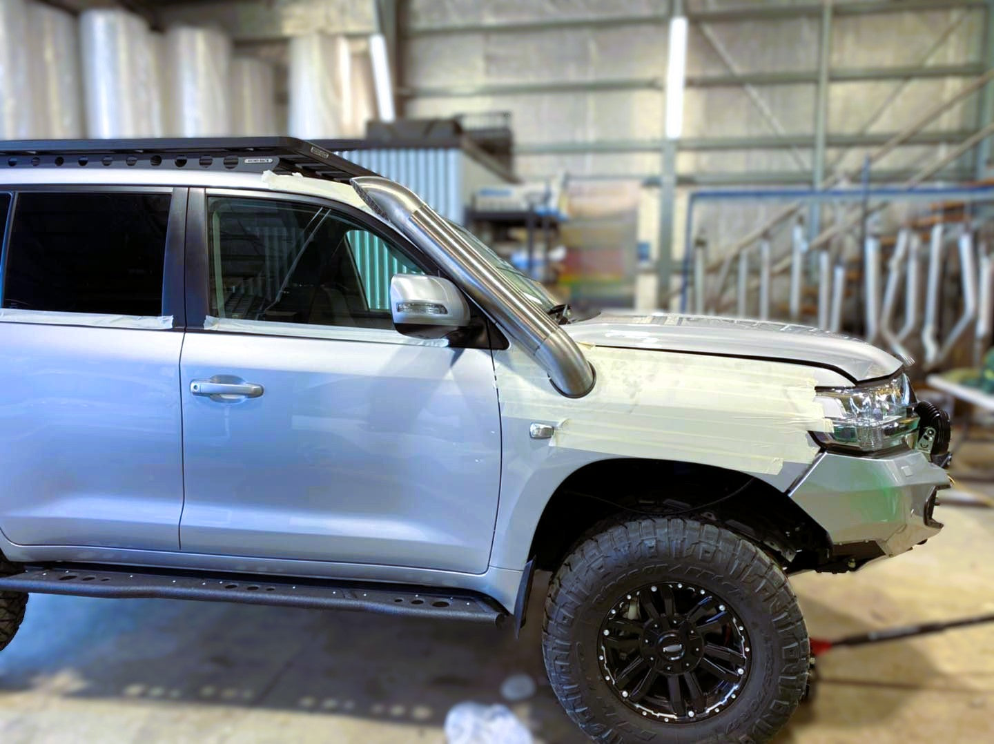 Toyota Landcruiser 200 Series Original 5" Short Entry Snorkel