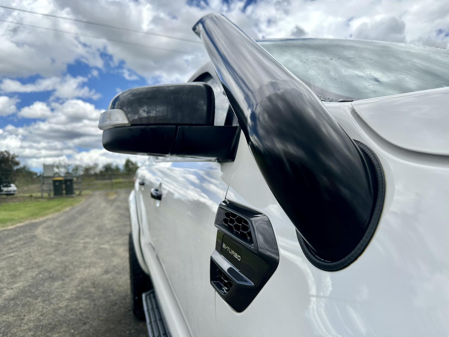 Ford PX2-3 Ranger (Bi-Turbo WildTrak ) 4" Short Entry Snorkel