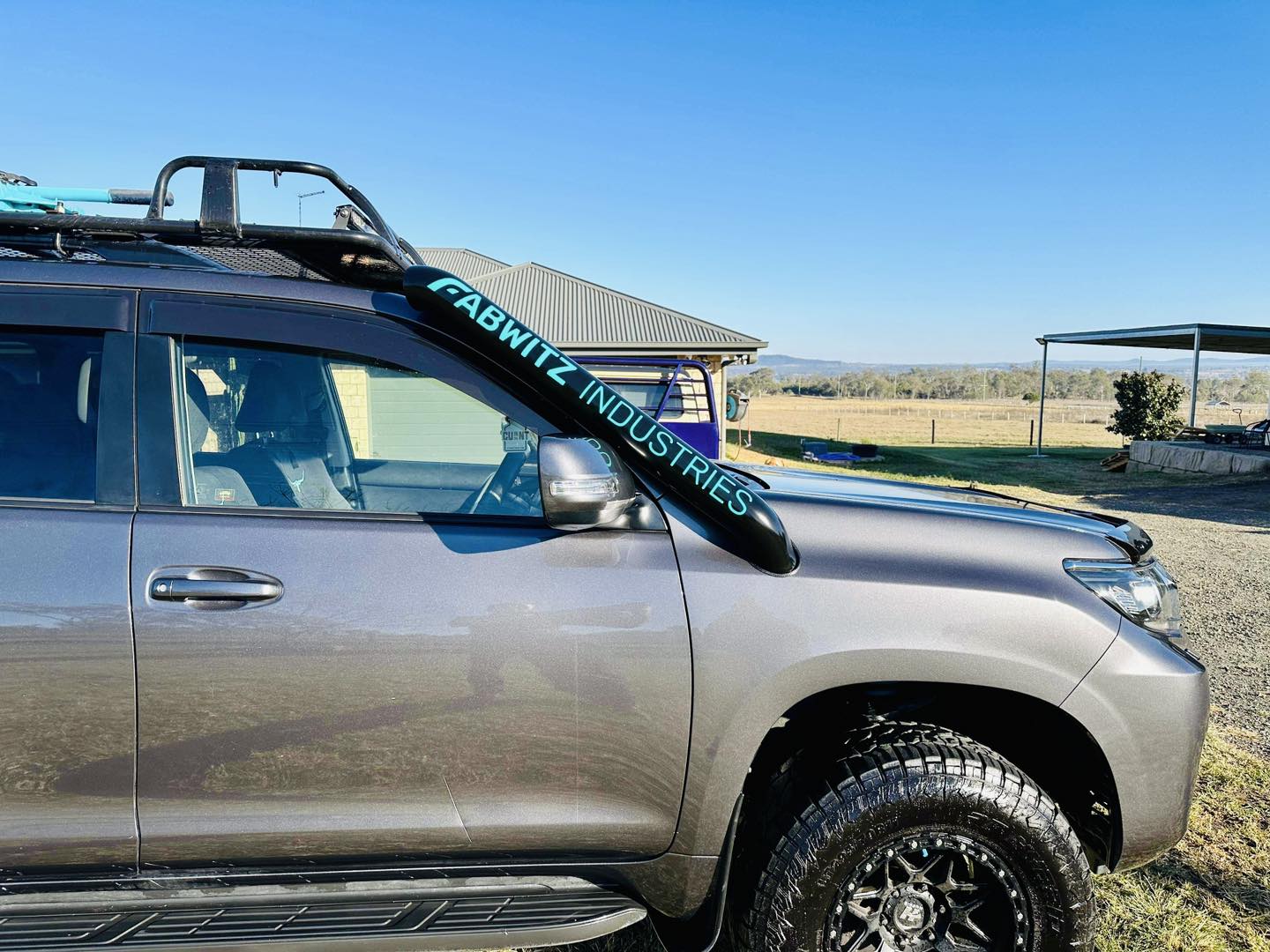 Toyota Landcruiser Prado 150 Series 4" Short Entry Snorkel