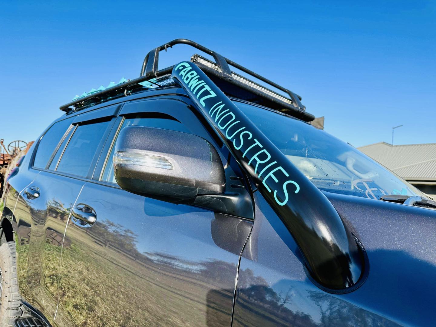 Toyota Landcruiser Prado 150 Series 4" Short Entry Snorkel