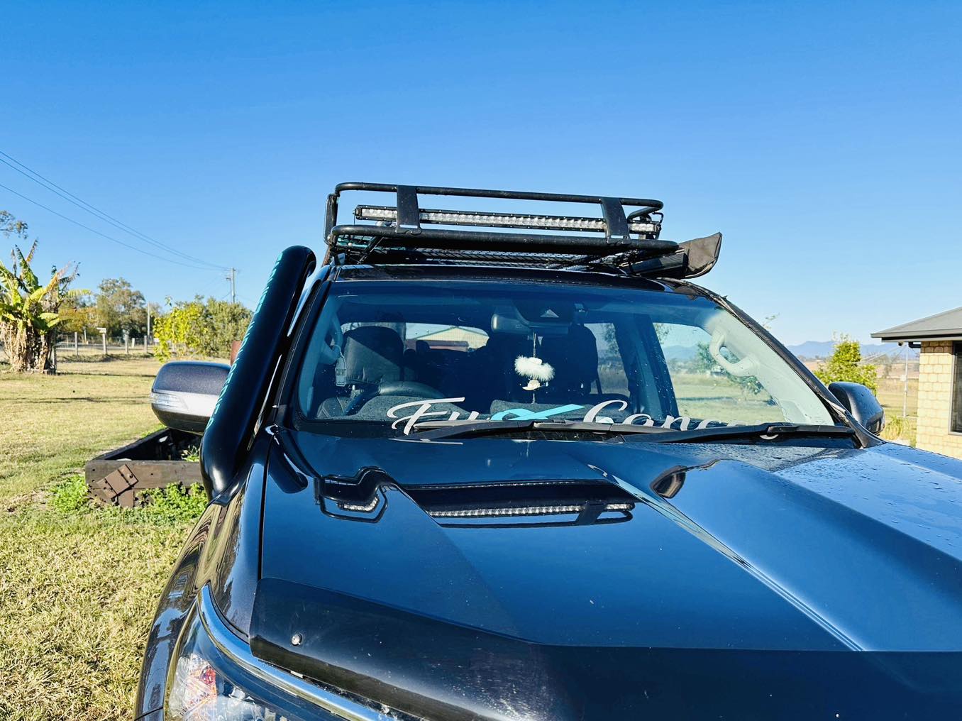 Toyota Landcruiser Prado 150 Series 4" Short Entry Snorkel