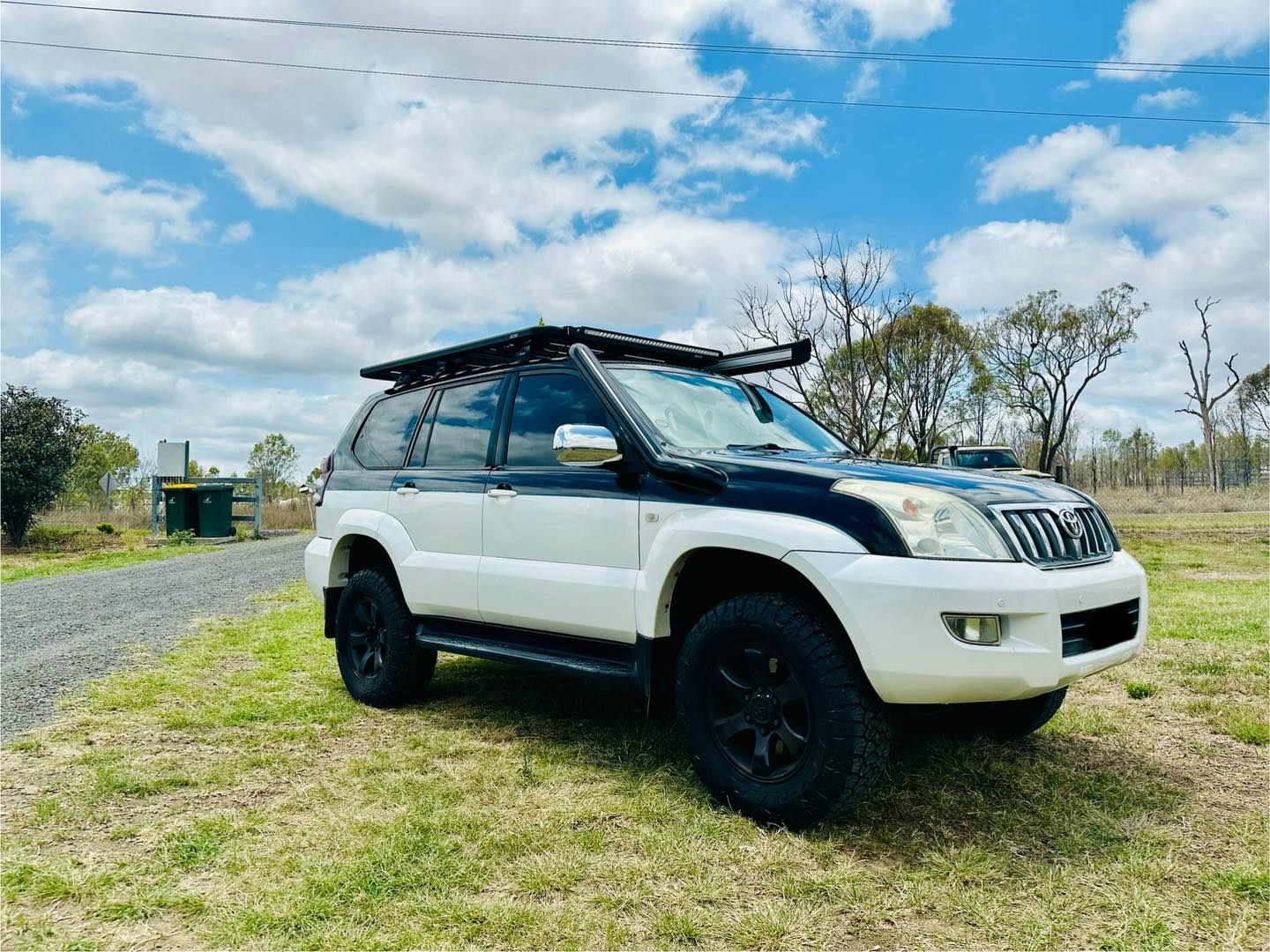 Toyota Prado 120 Series 4" Mid Entry Snorkel