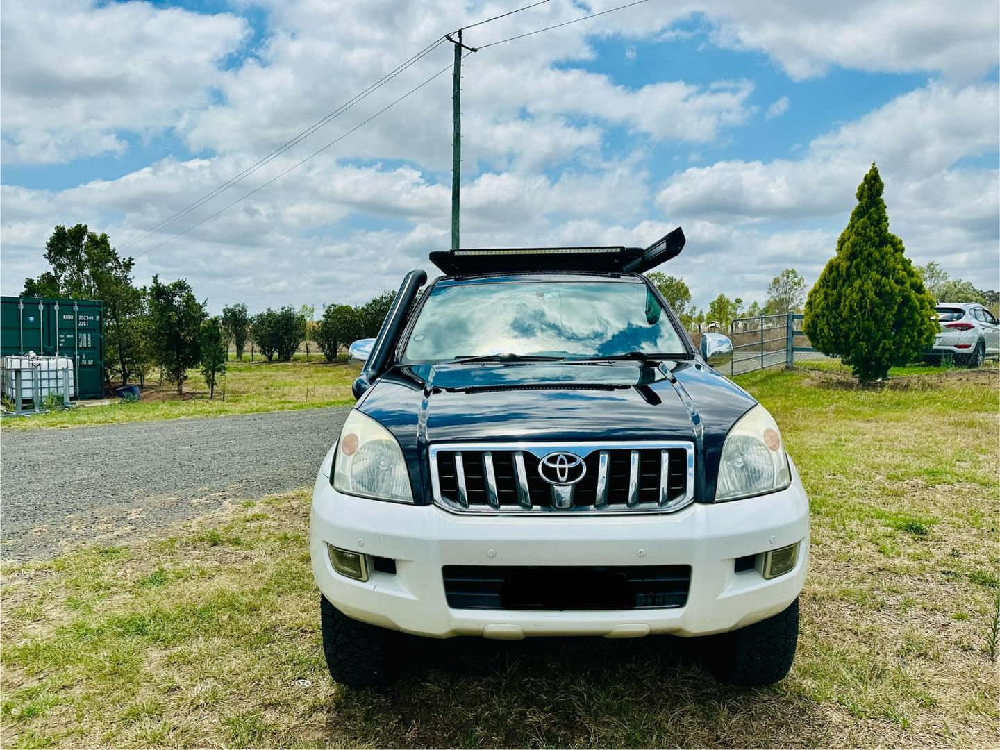 Toyota Prado 120 Series 4" Mid Entry Snorkel