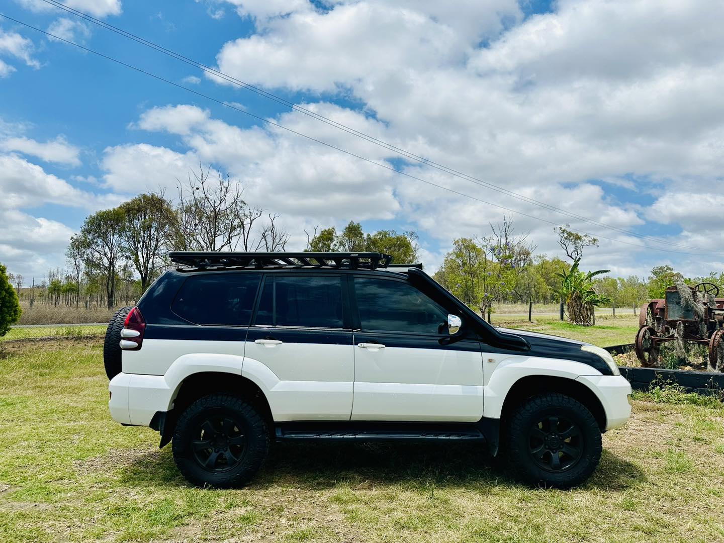 Toyota Prado 120 Series 4" Mid Entry Snorkel