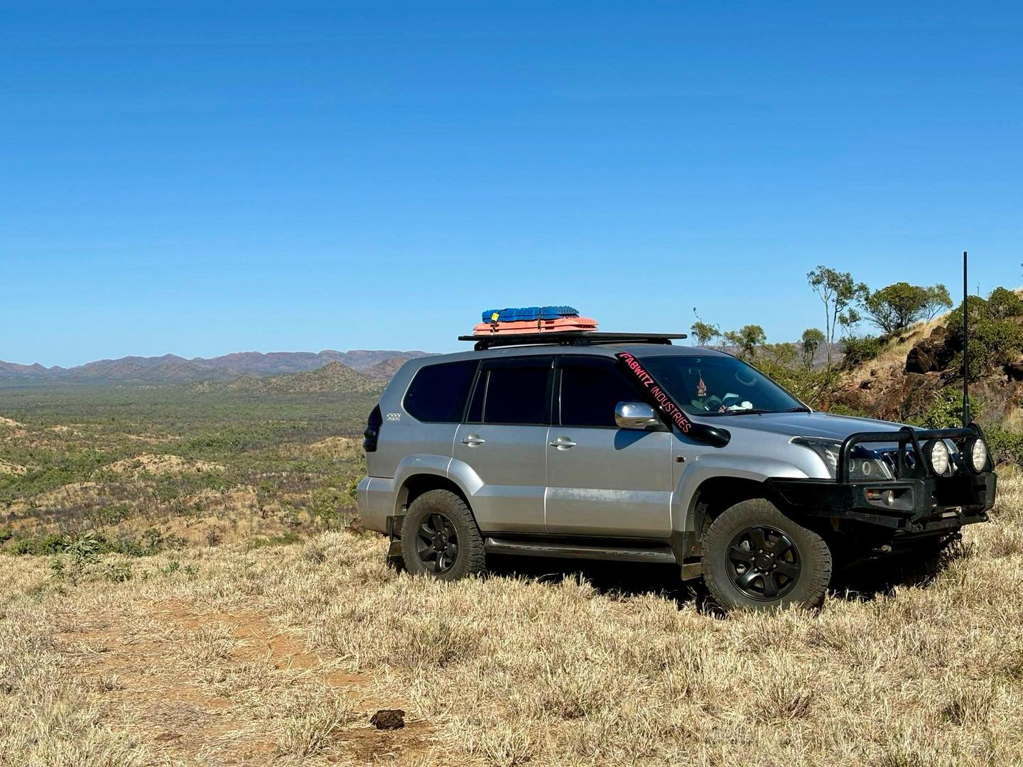 Toyota Prado 120 Series 4" Mid Entry Snorkel