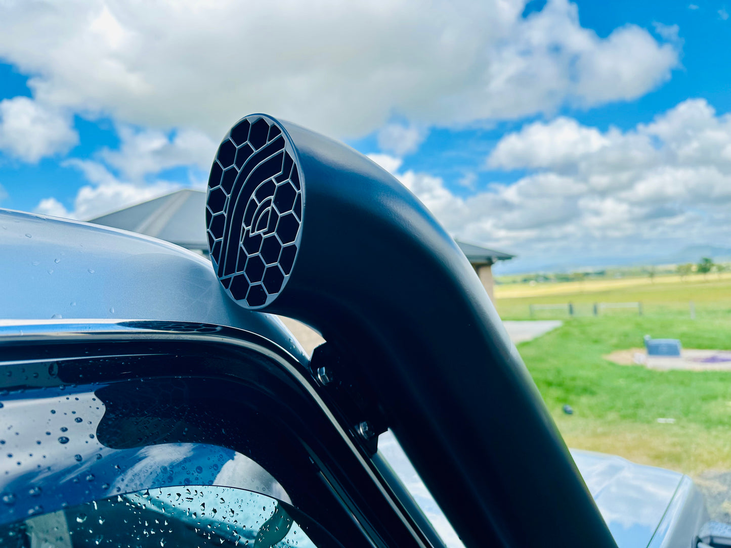 Toyota Landcruiser (2024 - current) - VDJ 70 Series - DUAL 5" Snorkels - Basic Weld Powder Coated