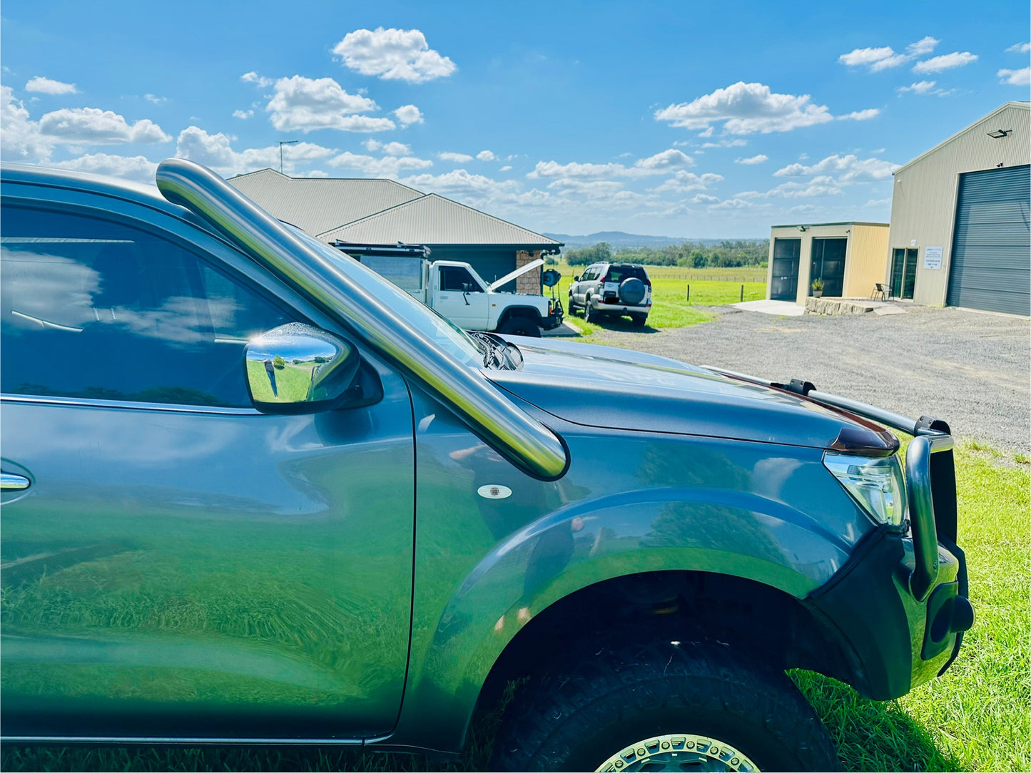 Nissan Navara (D23) NP300 - 4" Short Entry Snorkel