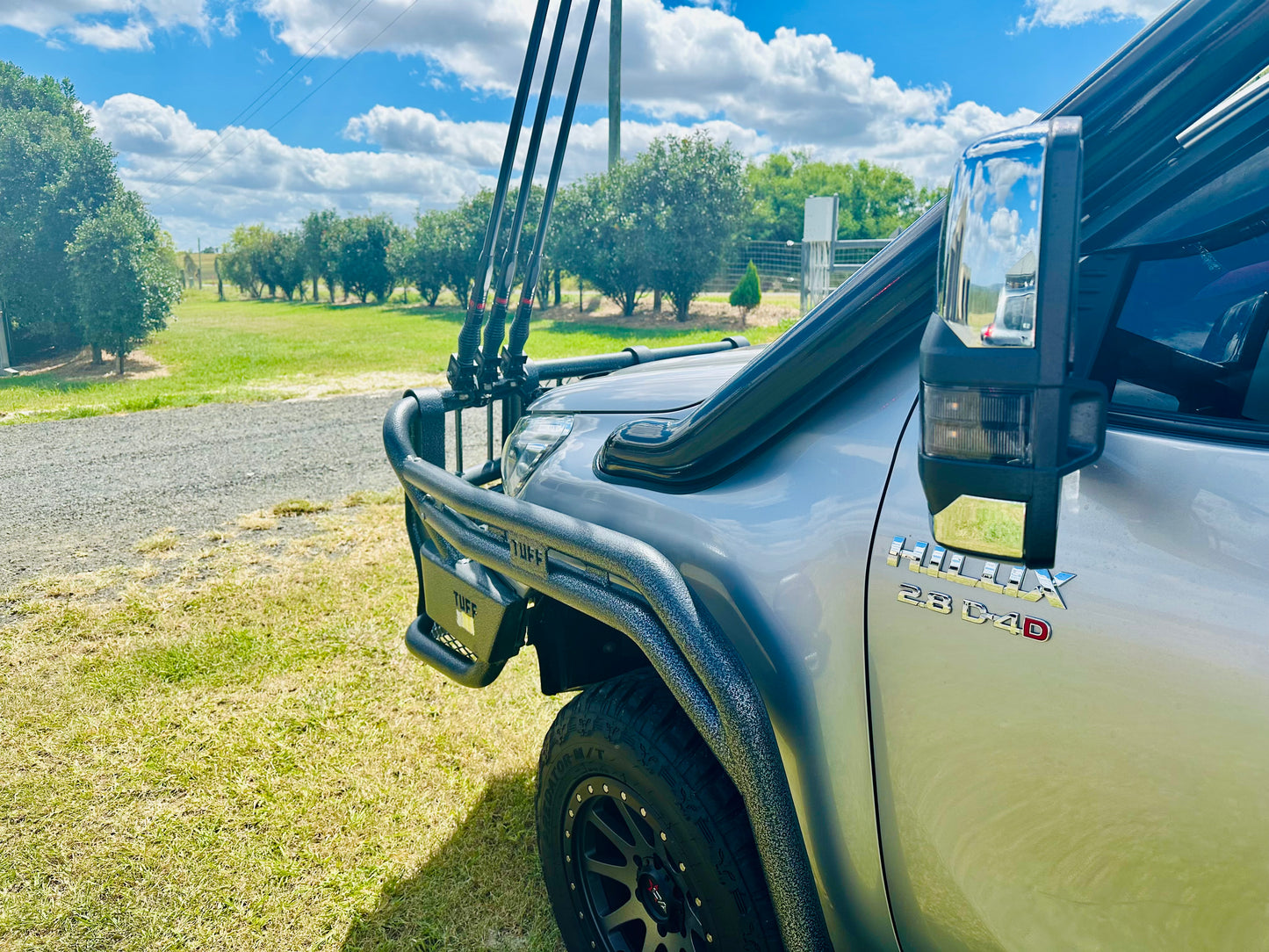 Toyota Hilux N80 (2015 & Onward) 4" DUAL Cover Up Snorkels