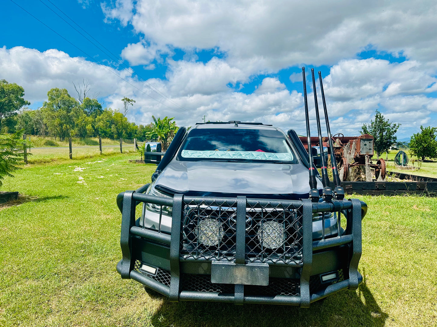Toyota Hilux N80 (2015 & Onward) 4" DUAL Cover Up Snorkels