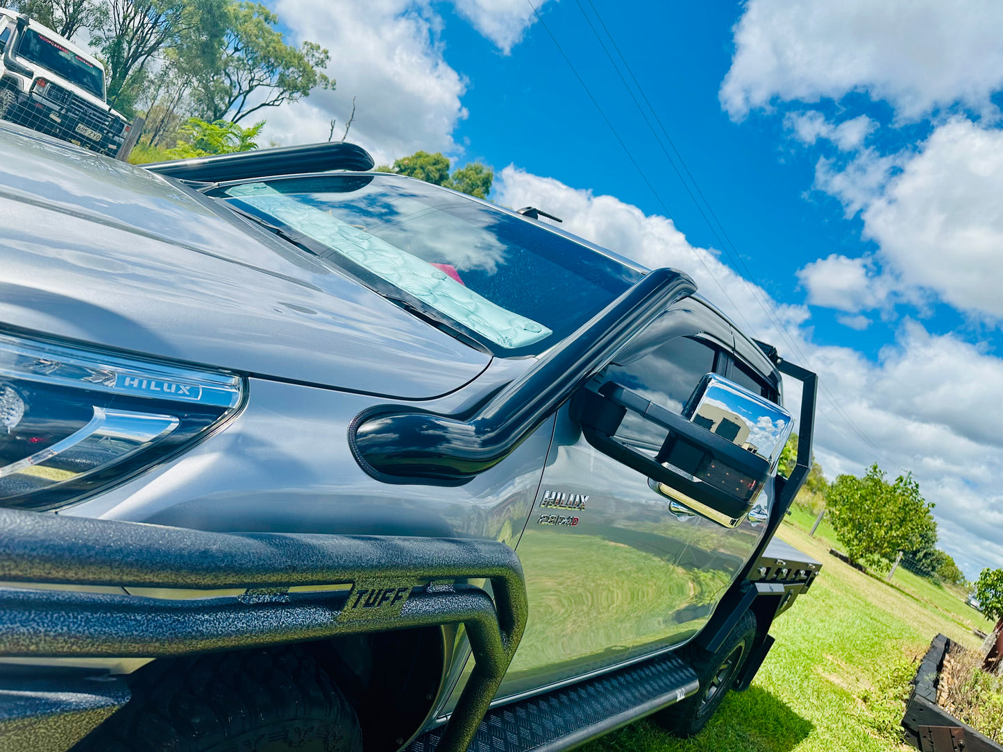 Toyota Hilux N80 (2015 & Onward) 4" DUAL Cover Up Snorkels