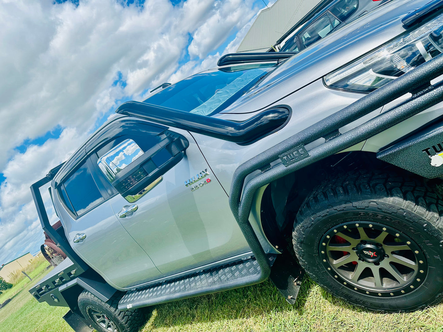 Toyota Hilux N80 (2015 & Onward) 4" DUAL Cover Up Snorkels