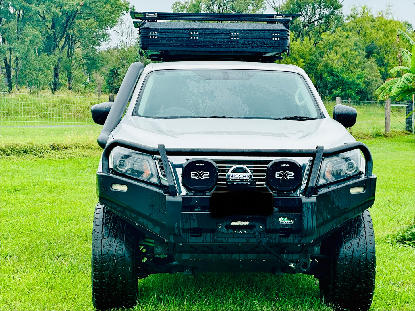 Nissan Navara (D23) NP300 - Mid Entry *Revised* Snorkel & Clear Top Airbox Package