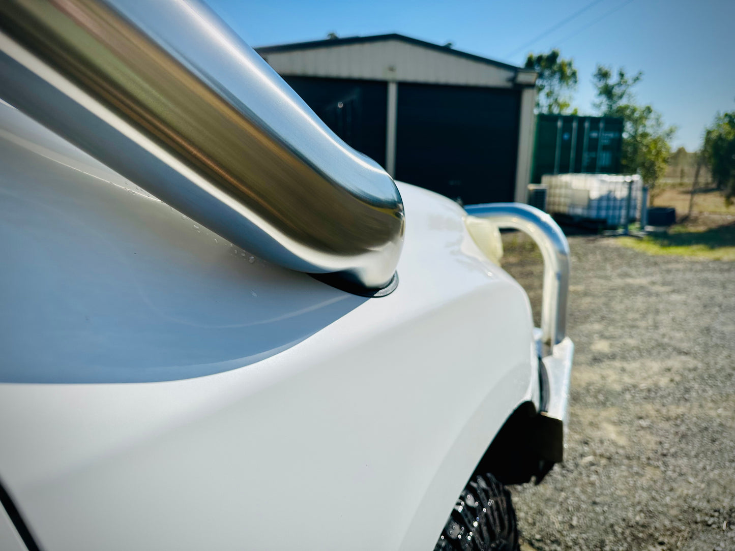 Toyota Landcruiser Prado 150 Series 4" Mid Entry Snorkel