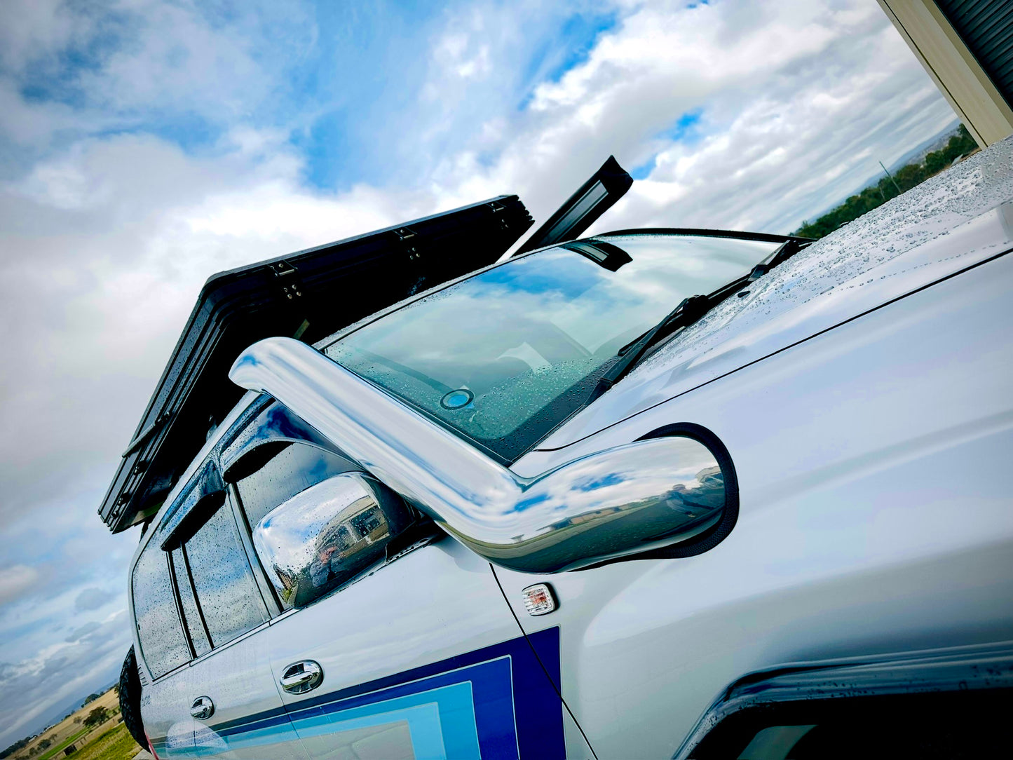 Toyota LandCruiser 100/105 Series 5" Mid Entry Snorkel