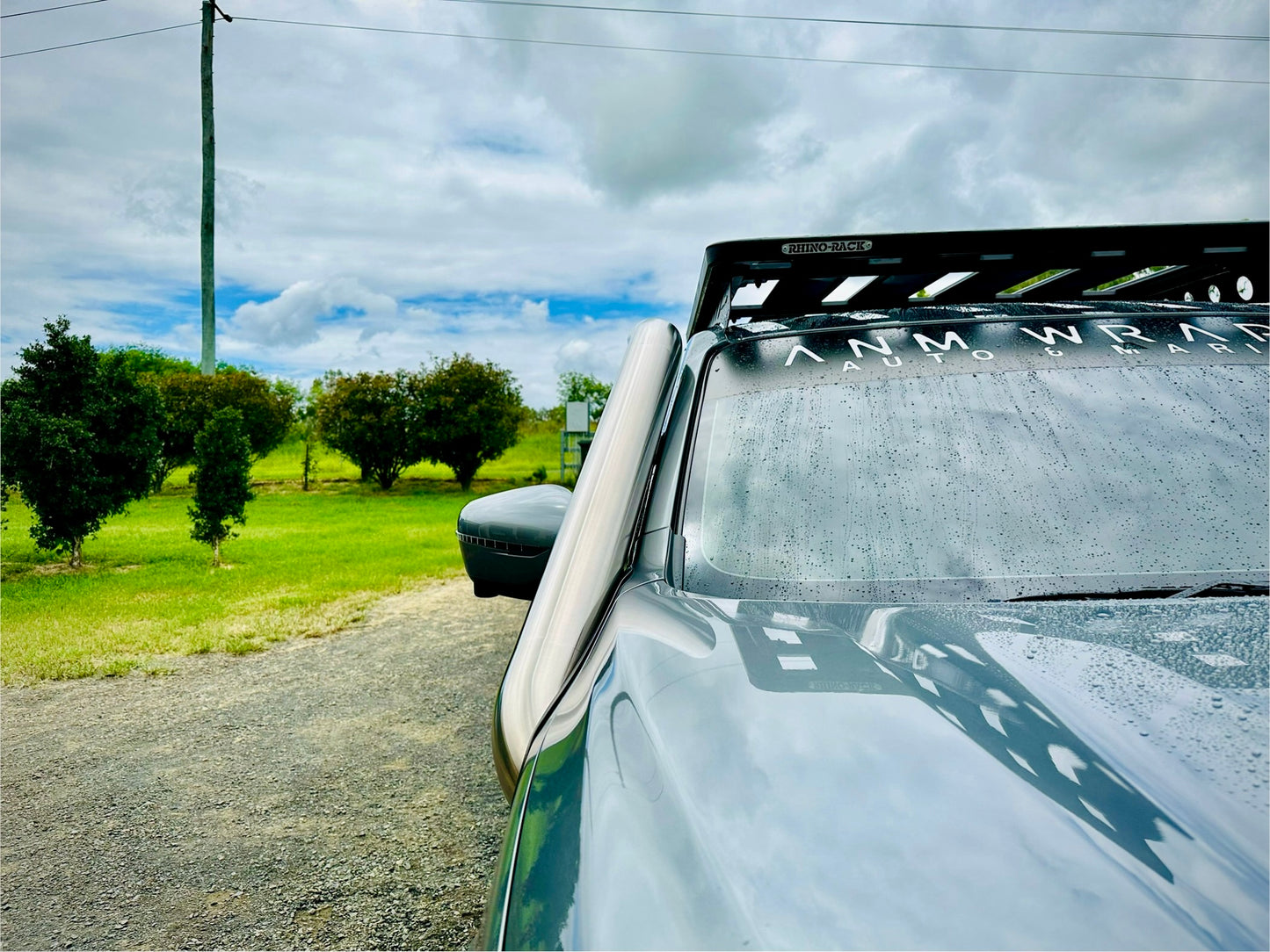 Nissan Navara (D23) NP300 4" DUAL Short Entry Snorkels