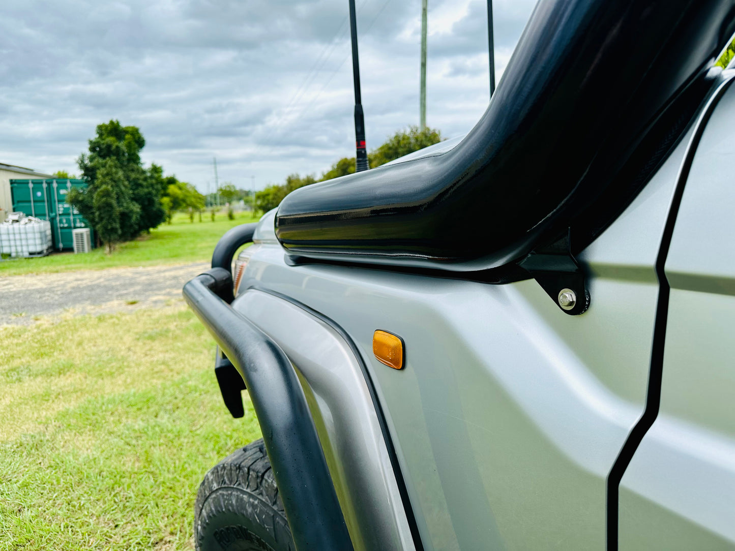 Toyota Landcruiser (2007-2023) - VDJ V8 79/76 Series - 5" DUAL Snorkels - Seamless Powder Coated
