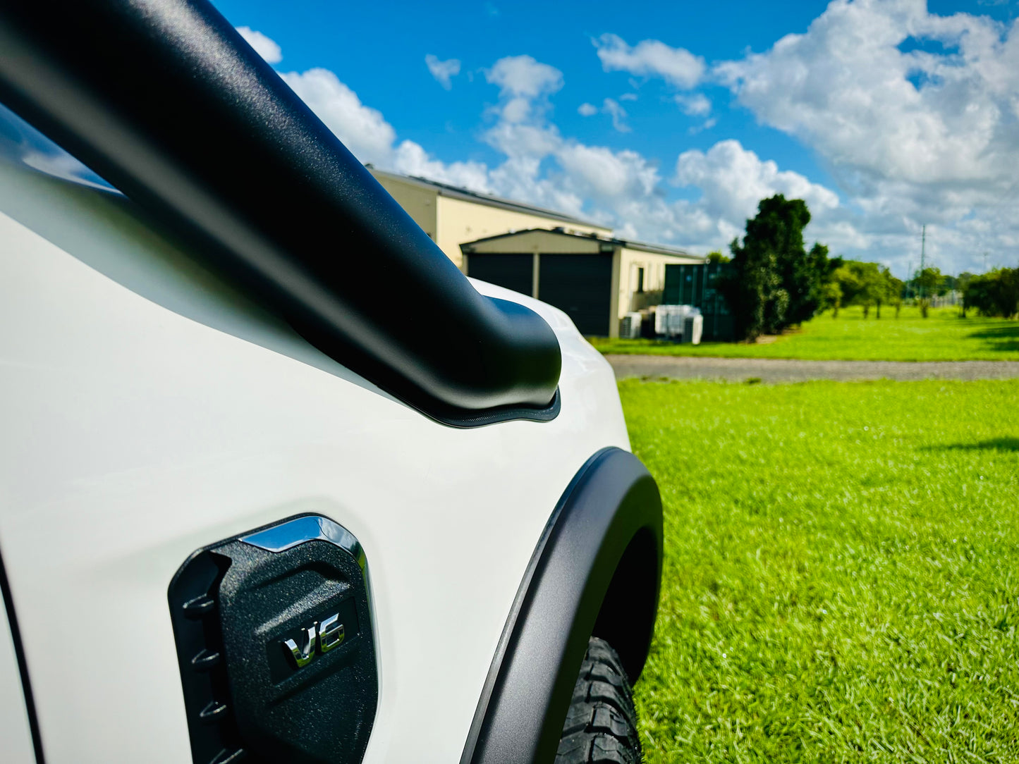 Ford Next Gen Ranger (V6) - Mid Entry Snorkel & Clear Top Airbox Package