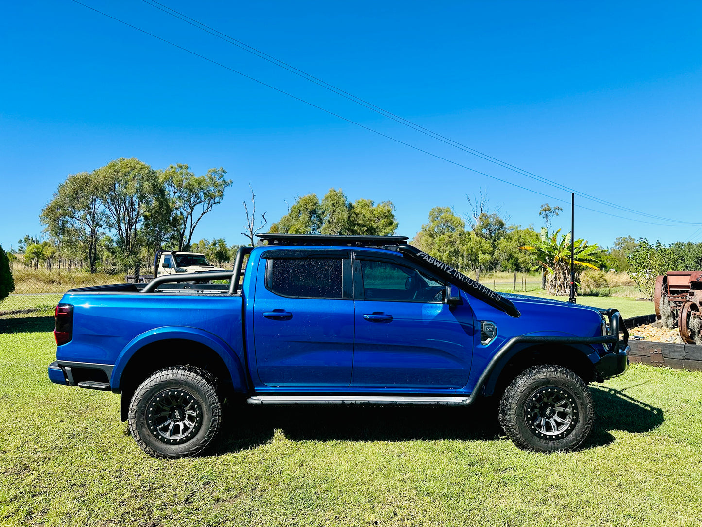 Ford Next Gen Ranger (V6) - Short Entry Snorkel & Clear Top Airbox Package