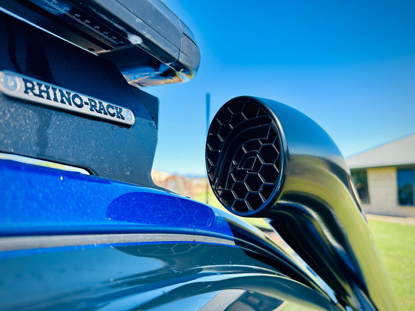 Ford Next Gen Ranger (V6) - Short Entry Snorkel & Clear Top Airbox Package