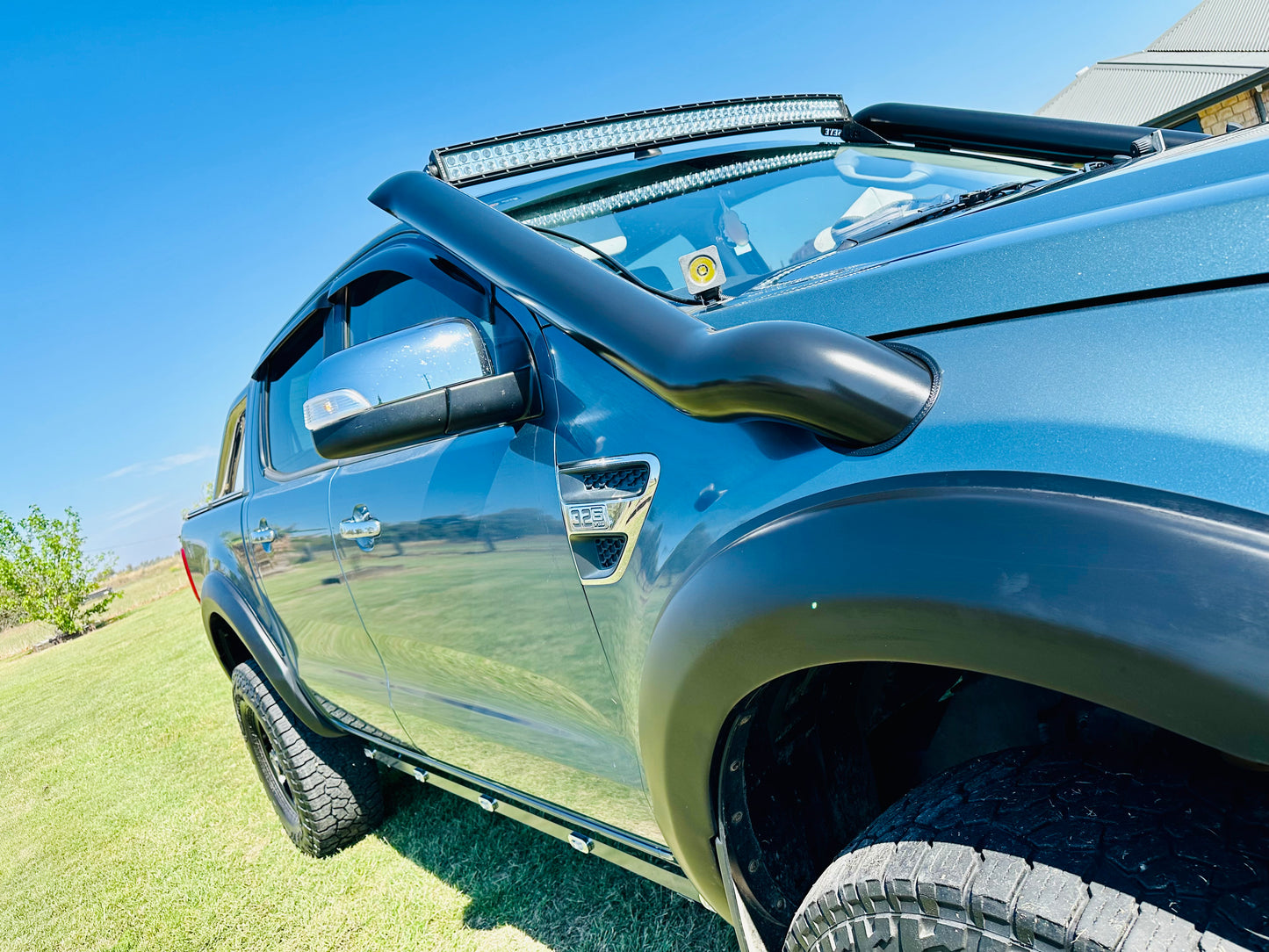 Ford PX Ranger (3.2Lt) 4" DUAL Mid Entry Snorkels