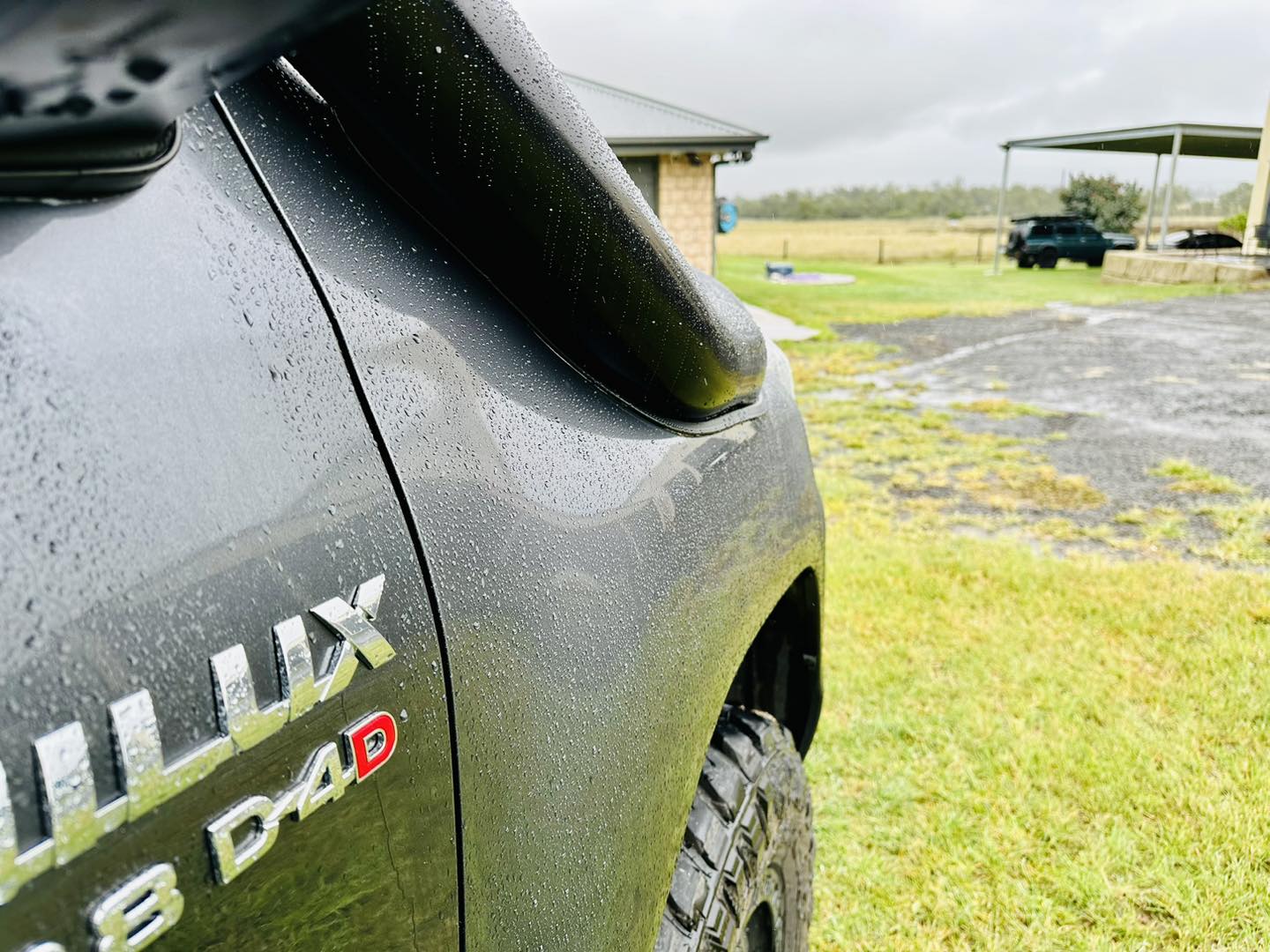 Toyota Hilux N80 (2015-Present) 4" Cover up Snorkel