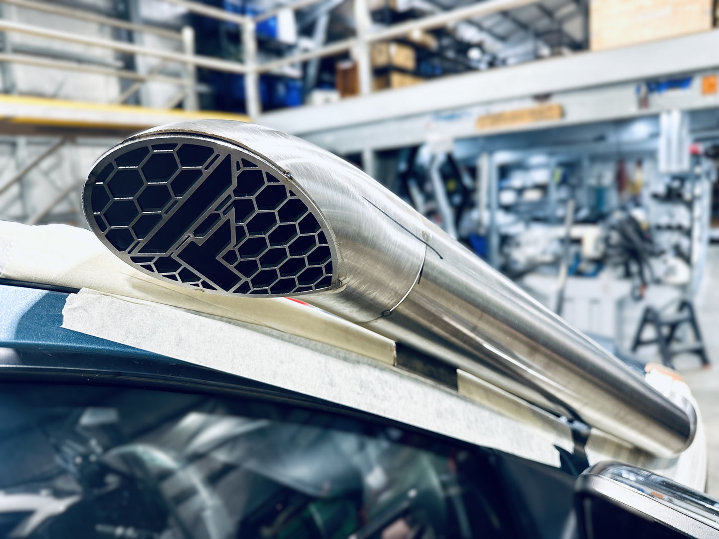 Mazda BT50 (2012-2020) 4" Rounded Mid Entry Snorkel