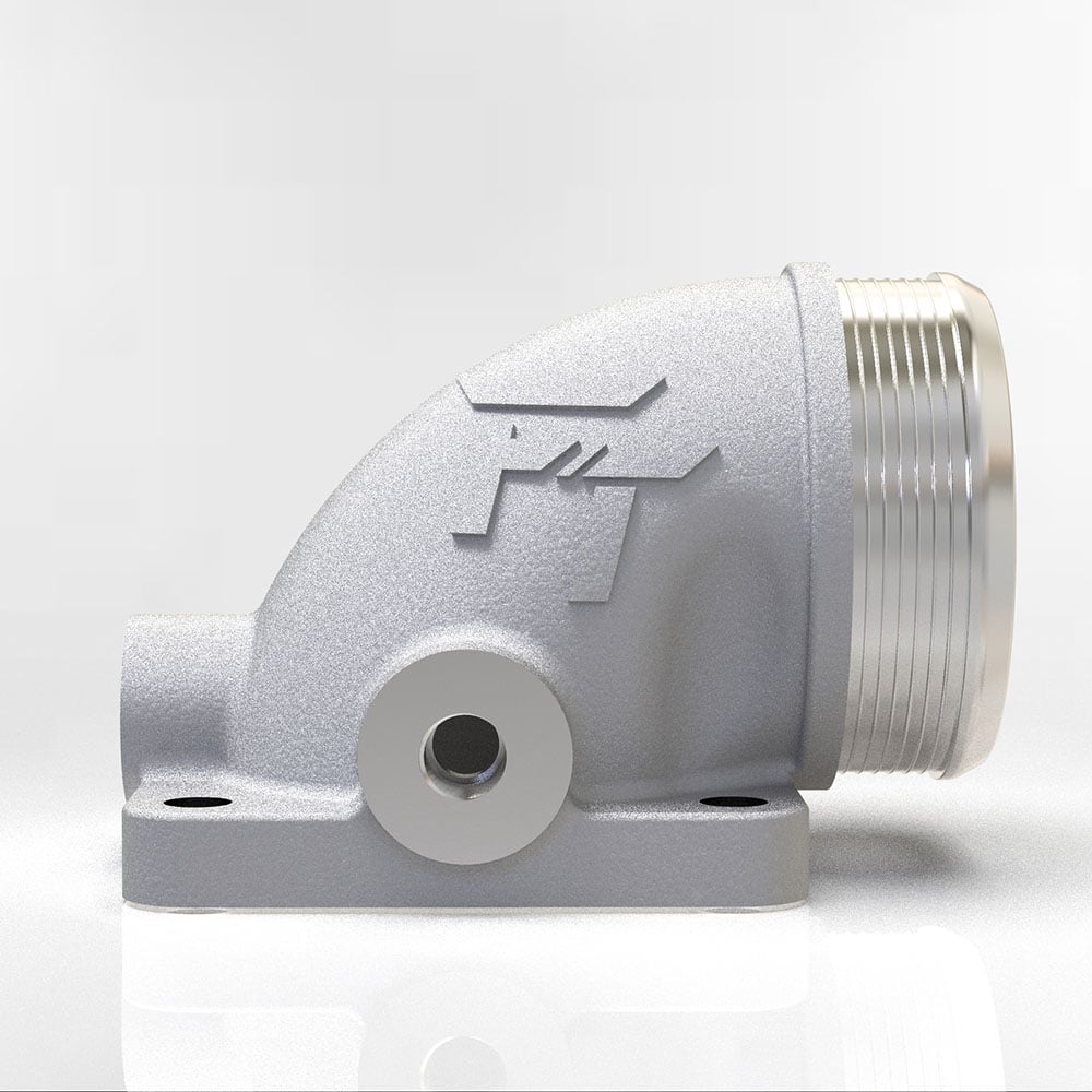 Nissan TD42 Intake Manifold 90 Degree Elbow Adaptor