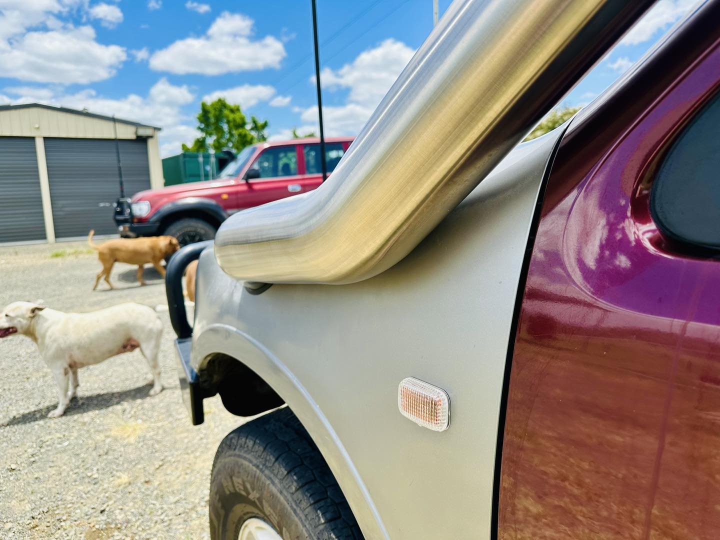 Holden Rodeo TF 4" Standard Snorkel