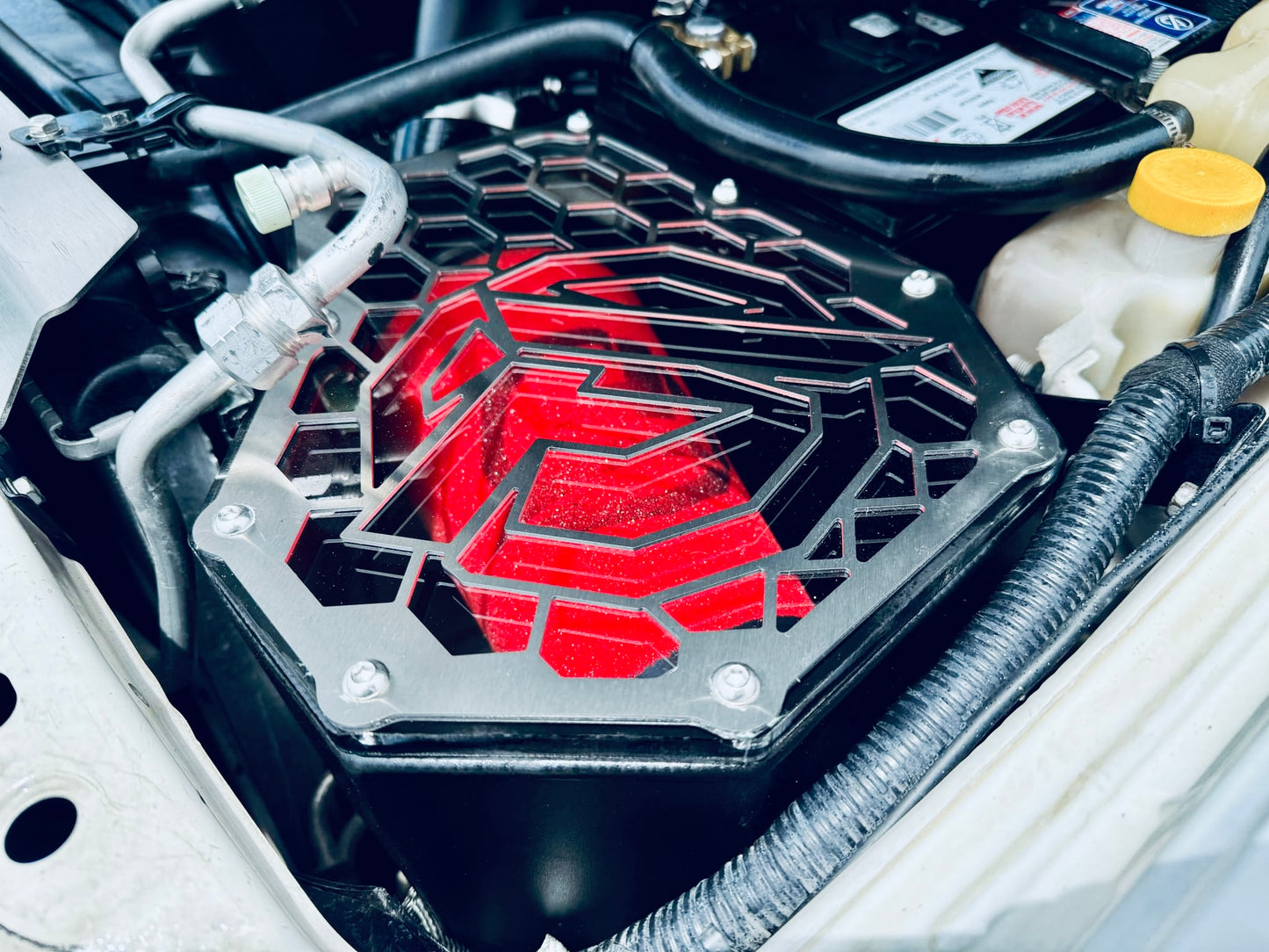 Nissan Patrol GU S1-4 CRD (Common Rail) - Cover Up/Rounded Guard Snorkel + Clear Top Airbox/Intake Package