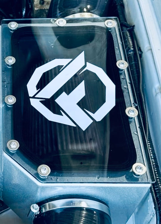 Nissan Patrol GU - Bonnet Entry Airbox (on its own) - To suit Fabwitz Bonnet Entry Snorkel