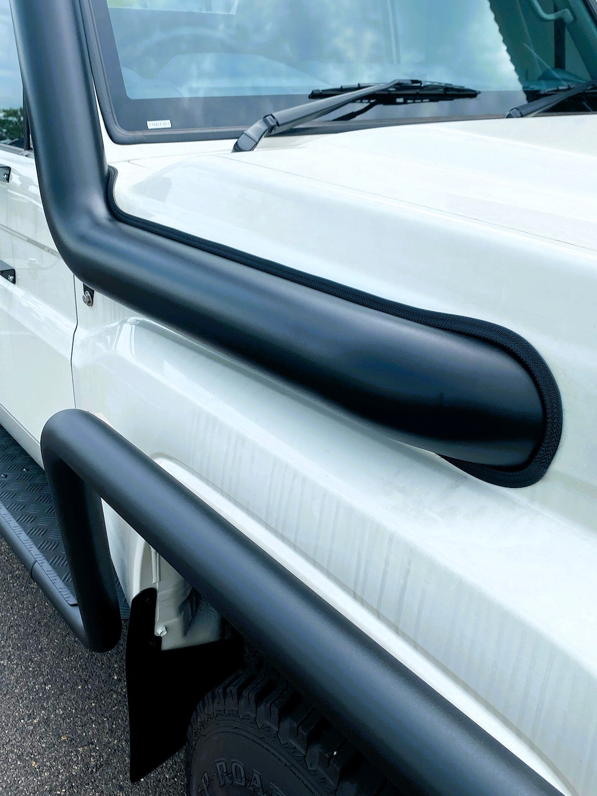 Toyota Landcruiser (2024-current) VDJ 70 Series 4" Snorkel with Ram Head