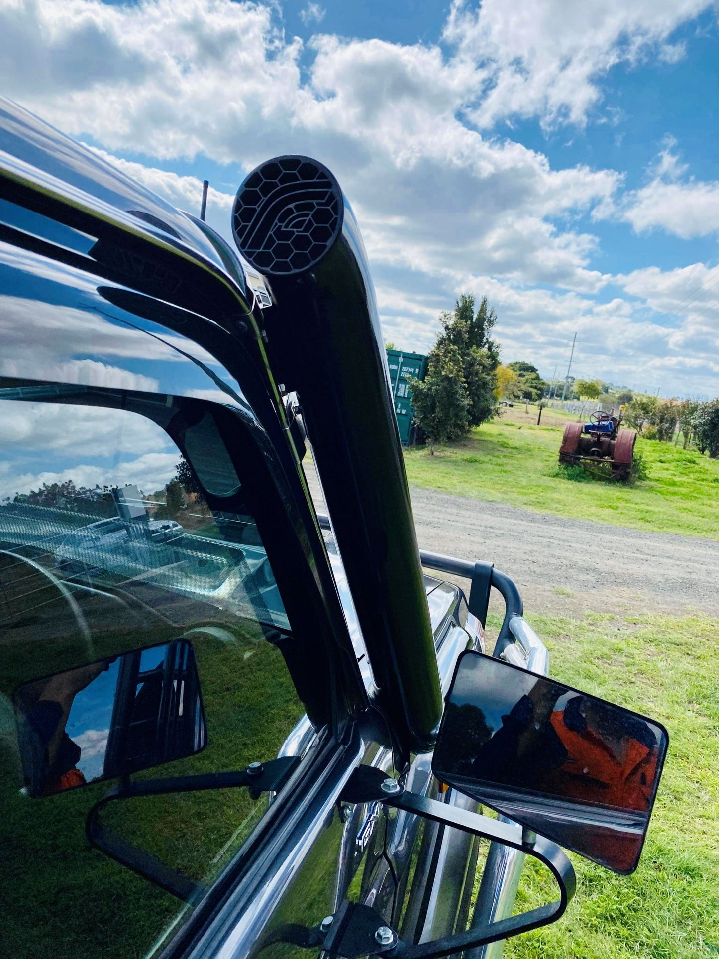 Toyota Landcruiser (2007-2023) - VDJ 79/76 Series - 4" DUAL Snorkels - Seamless Powder Coated