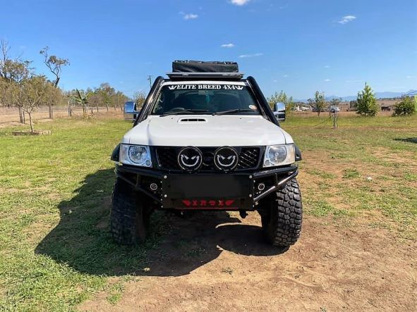 Nissan Patrol GU S1-4 (TB45/TB48) 4" DUAL Tapered Guard Entry Snorkels