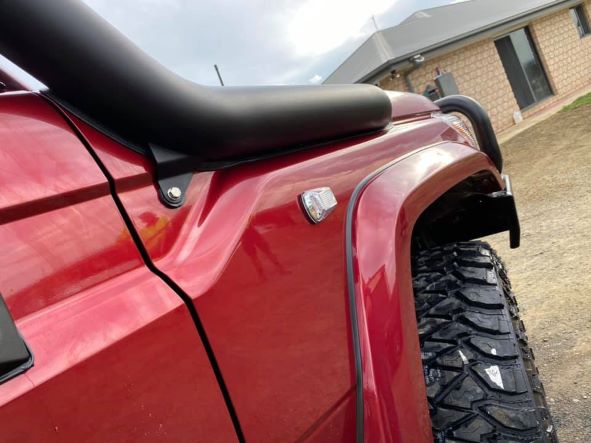 Toyota Landcruiser (2007-2023) VDJ V8 70 Series 4" Snorkel with Ram Head