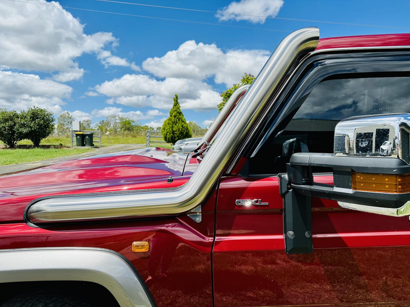 Toyota Landcruiser (2007-2023) - VDJ 79/76 Series - 4" DUAL Snorkels - Seamless Polished