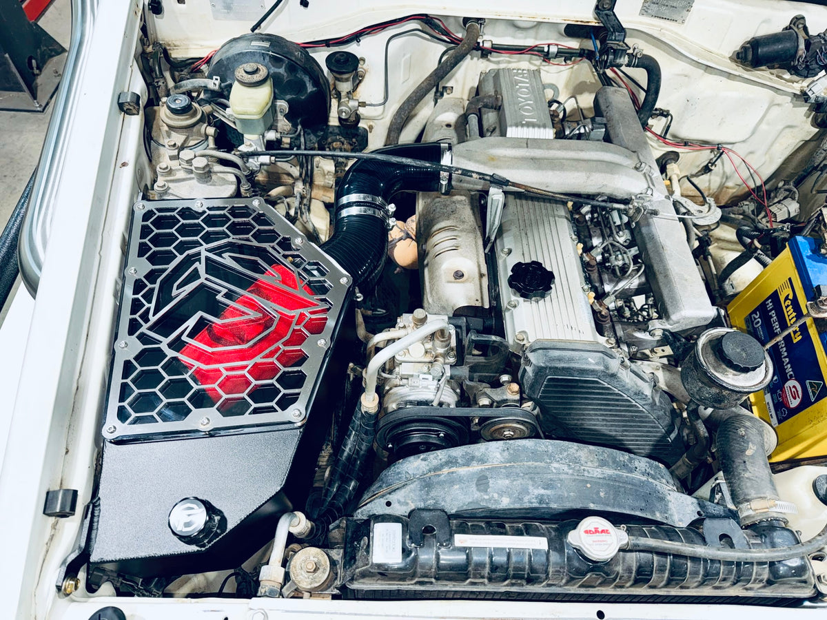 Toyota Landcruiser - 75 Series (1HZ Engine) - Clear Top Airbox/Intake Kit