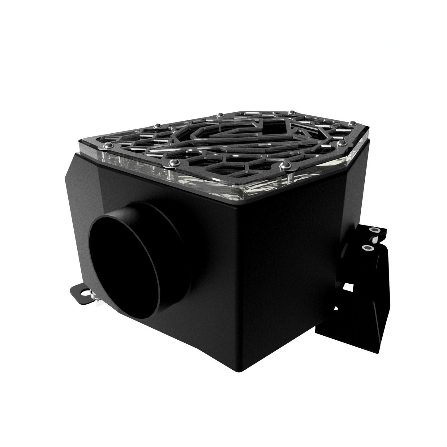 Toyota Landcruiser 100/105 Series - Rounded Guard Entry Snorkel & Clear Top Airbox Package